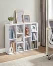 Bookcase – Wood – Oak – 5-Grid Design