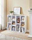 Bookcase – Wood – Oak – 5-Grid Design