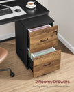 Locking Filing Cabinet – Steel – Black – Secure Storage Solution for Home Office