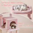 Cat Tree – PCT051P01 – Jelly Pink – Widened Perch for Large Cats and Kittens