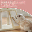 Cat Tree – Engineered Wood – Light Grey – Widened Perch for Large Cats