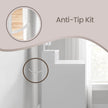 Vanity Table – MDF – White – Large Mirror with Adjustable LED Lights, 2 Drawers and 3 Compartments