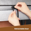 Portable Closet – Non-Woven Fabric – Grey – 6 Shelves and 2 Hanging Rails