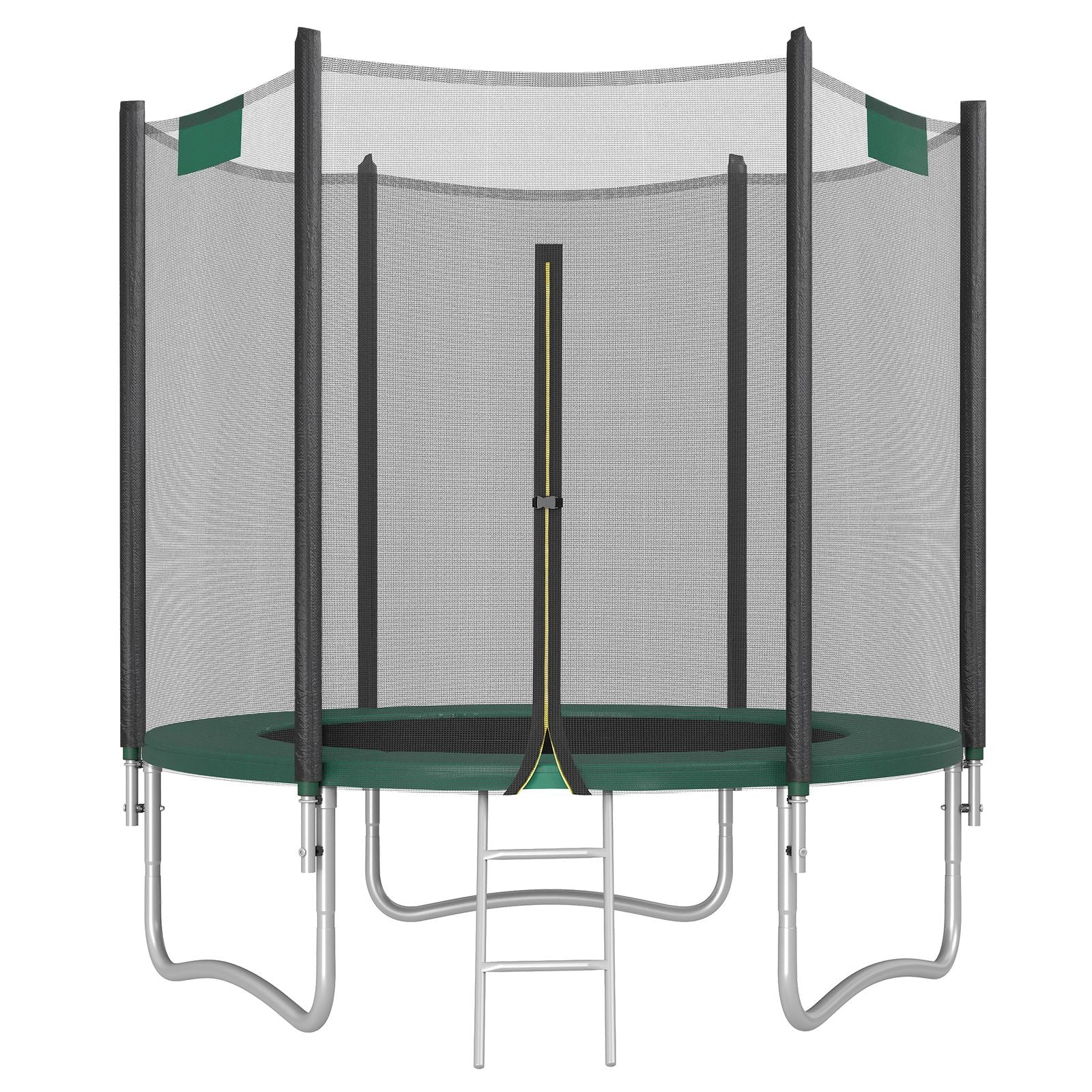 Kids Trampoline – Steel – Blue – 6 ft with Enclosure Net and Safety Pad