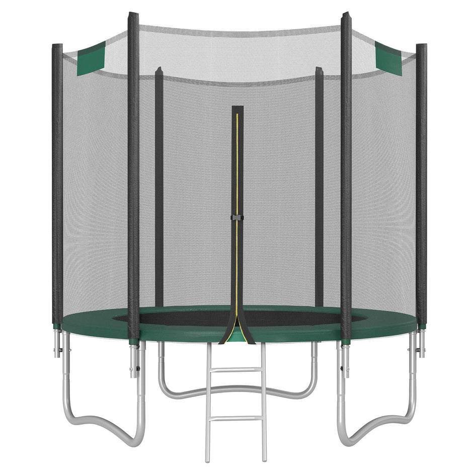 Kids Trampoline – Steel – Blue – 6 ft with Enclosure Net and Safety Pad