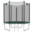 Kids Trampoline – Steel – Blue – 6 ft with Enclosure Net and Safety Pad