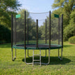 Kids Trampoline – Steel – Blue – 6 ft with Enclosure Net and Safety Pad
