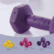 Hex Neoprene Dumbbells Set with Stand – Neoprene – Multicolor – Matte Finish