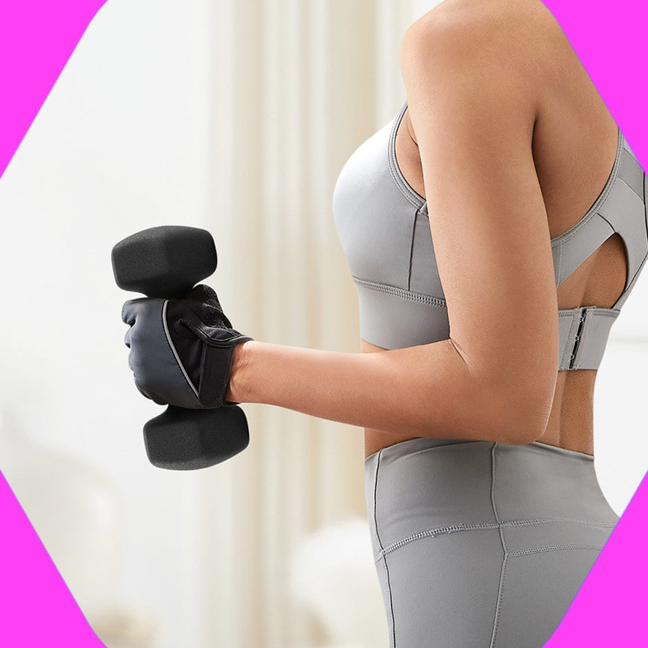 Set of 2 Dumbbells – Neoprene – Black – Waterproof and Non-Slip