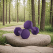 Set of 2 Dumbbells – Neoprene – Purple – Hexagonal Design for Home Workout