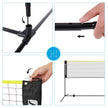 Portable Badminton Net – Adjustable Height – 4m – Foldable with Stand