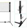 Portable Badminton Net – Adjustable Height – 4m – Foldable with Stand