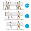 Portable Badminton Net – Adjustable Height – 4m – Foldable with Stand