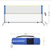 Portable Badminton Net – Adjustable Height – 4m – Foldable with Stand