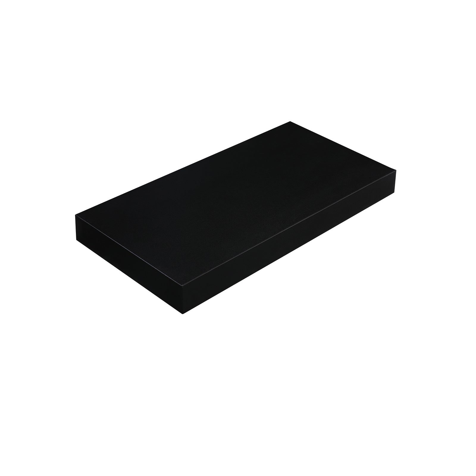 Wall Mounted Floating Shelf – MDF – Black – Rustic Design 40 cm