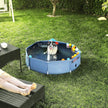 Foldable Pet Swimming Pool – PVC – Blue – Portable and Easy to Store