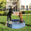 Portable Pet Swimming Pool – Foldable – Blue – Convenient Bathing Solution