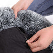 Dog Bed – Soft Plush – Grey – 50 cm