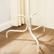 Free-Standing Coat Stand – Metal – White – 6 Hooks