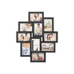 Photo Frame Collage – MDF – White – Wall Mounted for 10 Photos in 4