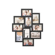 Photo Frame Collage – MDF – White – Wall-Mounted for 10 Photos (4