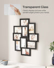 Photo Frame Collage – MDF – White – Wall Mounted for 10 Photos in 4