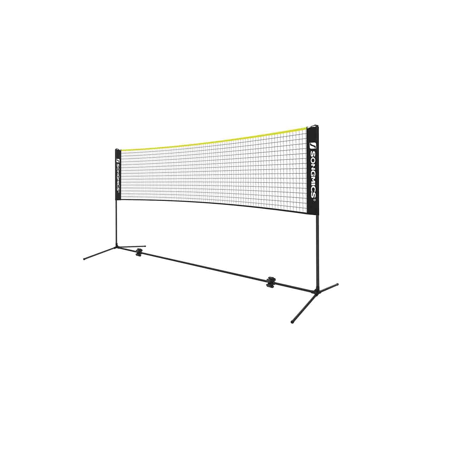 Portable Badminton Net – Adjustable Poles – 5m – Height Adjustable