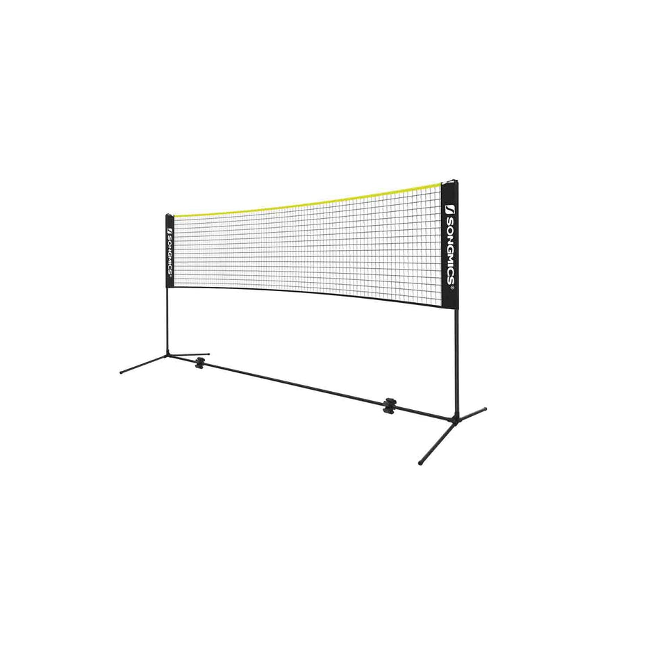 Portable Badminton Net – Adjustable Poles – 5m – Height Adjustable