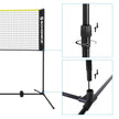 Portable Badminton Net – Adjustable Poles – 5m – Height Adjustable