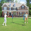 Badminton Net Set – Adjustable Height – 5m – Includes Poles