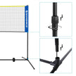 Badminton Net Set – Adjustable Height – 5m – Includes Poles