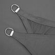 Sun Shade Sail – Tear-Resistant Polyester – Smoky Grey – 93% UV Protection, Water-Resistant