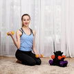 Vinyl Dumbbells Set – Vinyl – Assorted Colors – 2 x 2.0 kg
