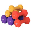 Vinyl Dumbbells Set – Vinyl – Assorted Colors – 2 x 2.0 kg