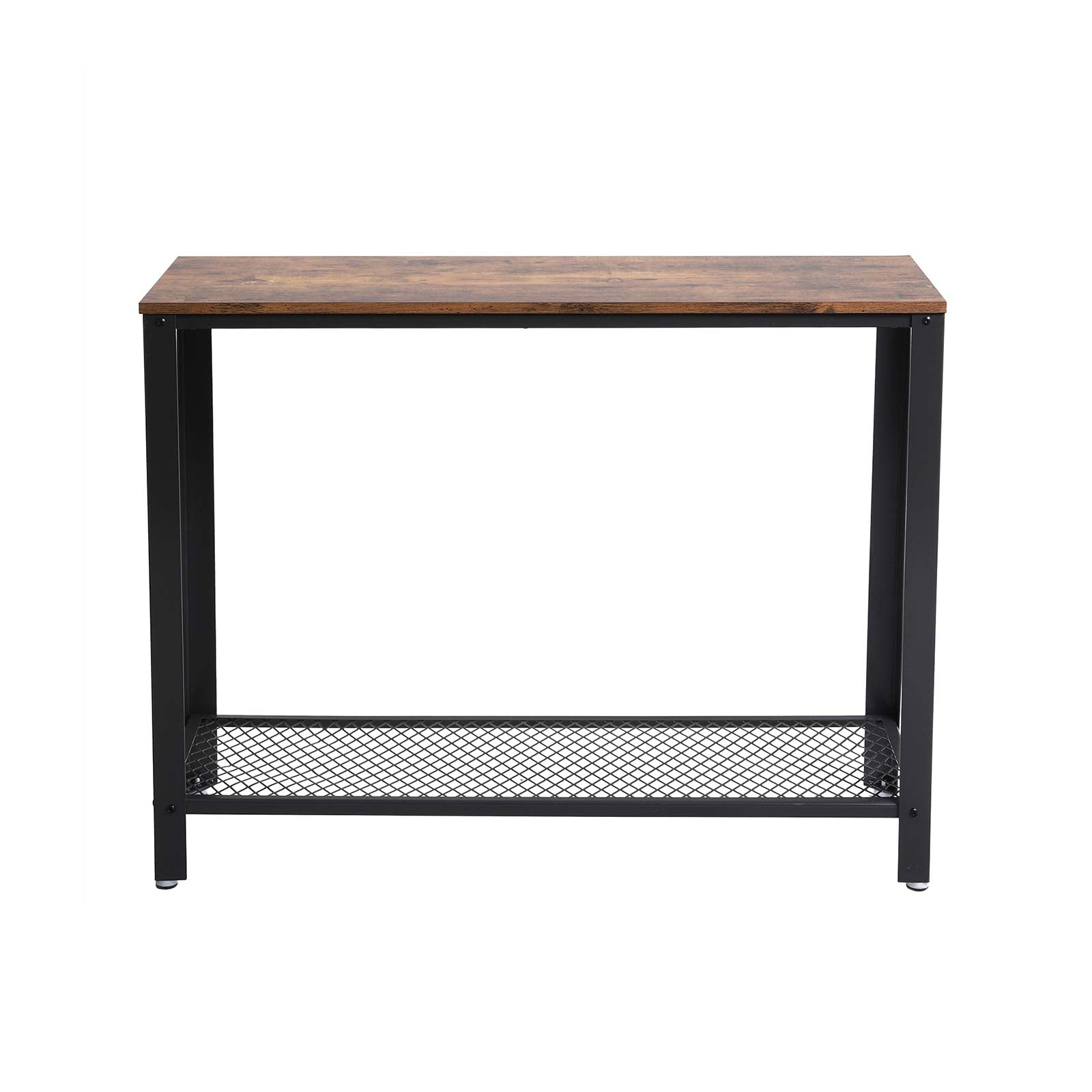 Vintage Console Table – Wood – Brown – Stable Design for Entryway and Living Room