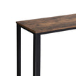 Vintage Console Table – Wood – Brown – Stable Design for Entryway and Living Room