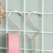 Wall Grid Photo Display – Metal Mesh – Rose Gold – Multifunctional Art Decor with Clips and Hemp Cord