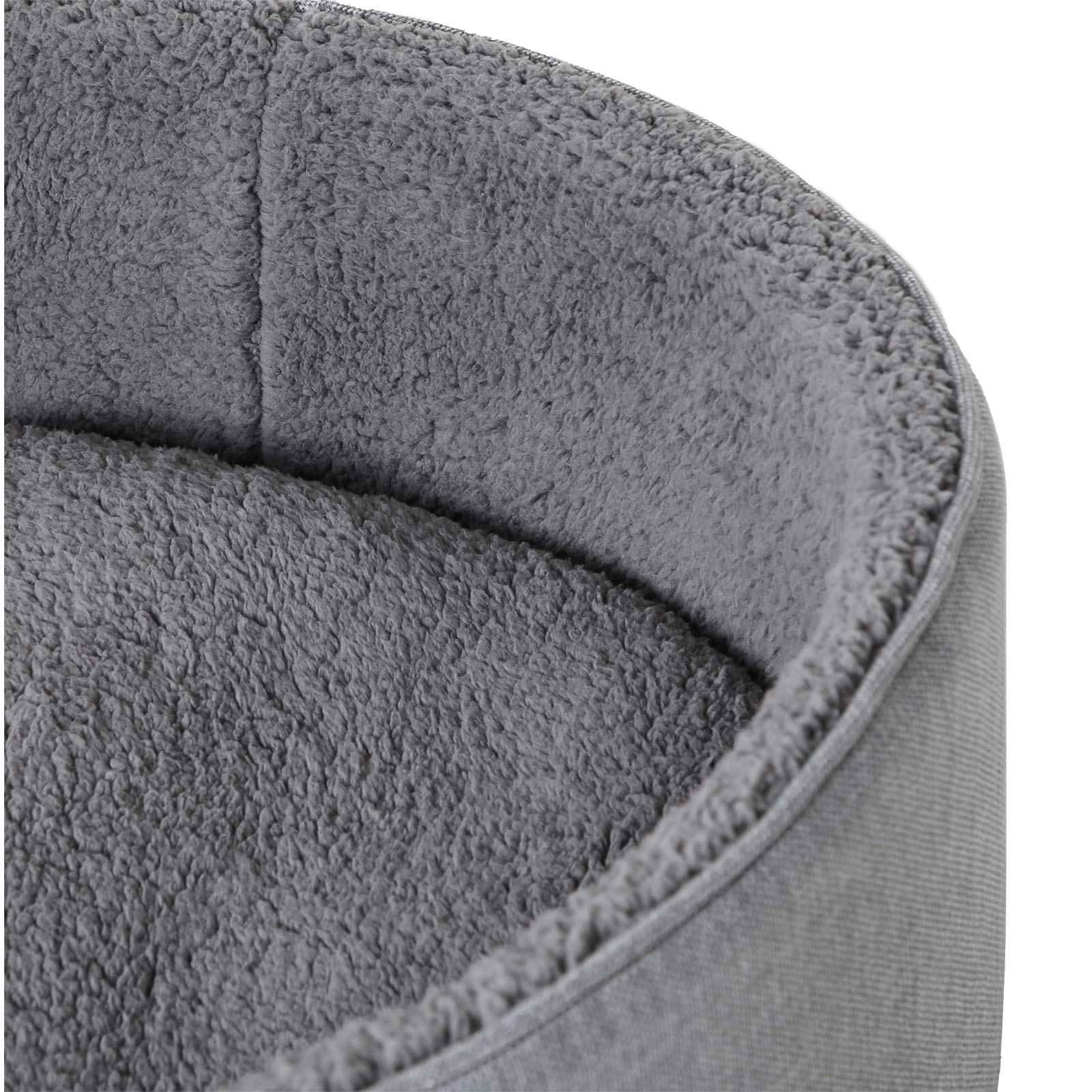 Dog Bed – Fabric – Multicolor – Washable and Reversible Cushion, 73 x 60 x 27 cm