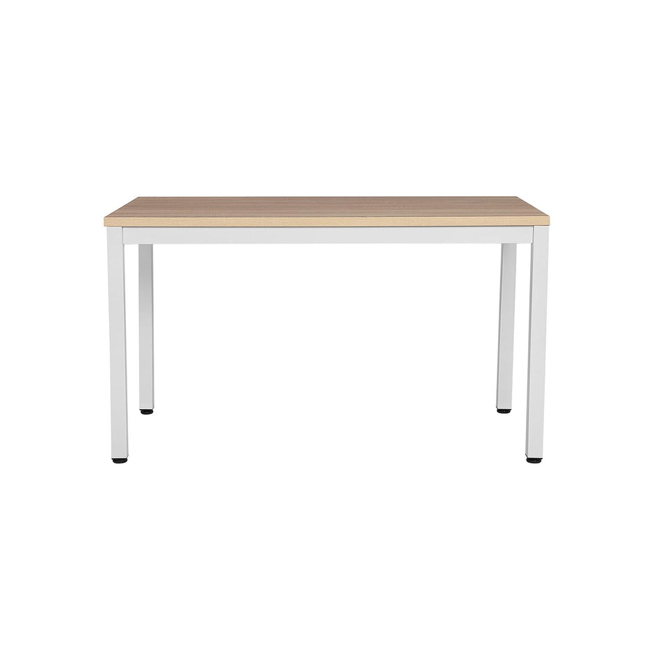 Study Table – Wood – Natural Finish – Large Surface Area with Adjustable Leveling Feet