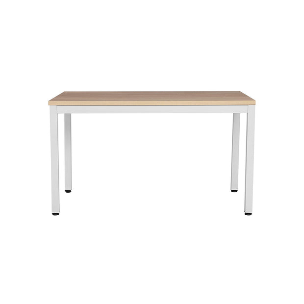 Study Table – Wood – Natural Finish – Large Surface Area with Adjustable Leveling Feet