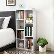 Bookcase – Wood – Oak – 7 Grid Design