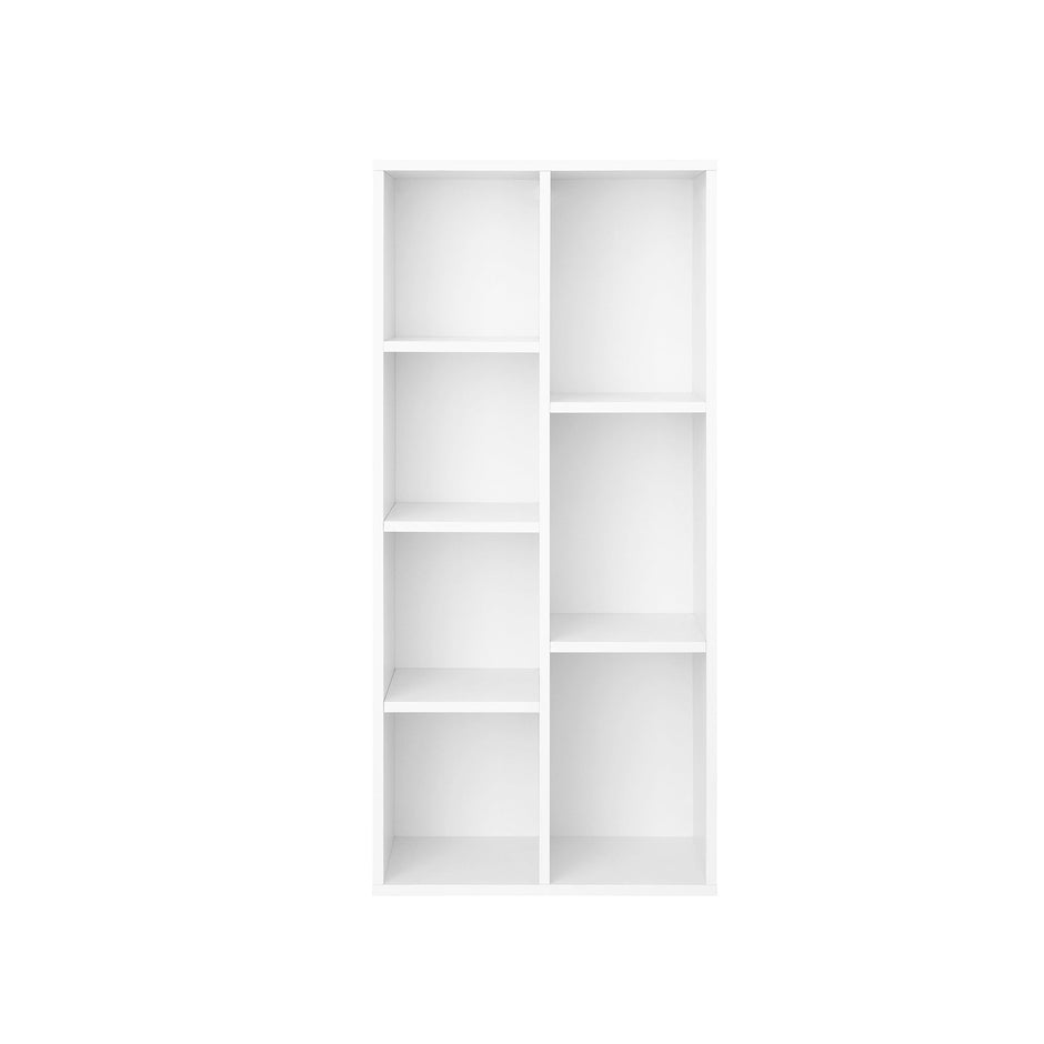 Bookcase – Wood – Oak – 7 Grid Design